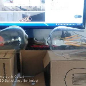 Винтажная лампочка ST64 Edison LED thumbnail-4