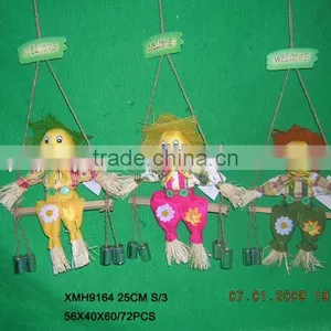 Straw Havest Outdoor Scarecrow thumbnail-4