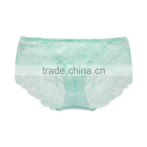 Custom High Quality 100% Silk Sexy Fancy Woman Underwear thumbnail-5