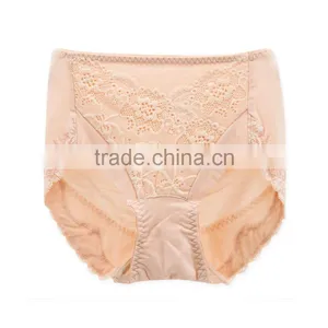 Custom High Quality Colorful 95% Cotton 5% Spandex With Lace Sexy Fancy Woman Underwear thumbnail-2