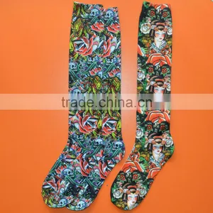 Digital Print Sublimated Sock Men thumbnail-1