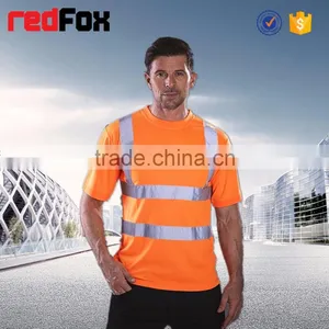 Wholesale Custom Reflective Tape T-shirt thumbnail-1
