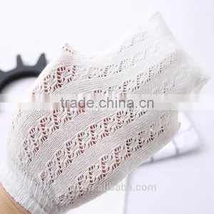Baby Floor Sock Infant Cotton Anti-slip Mesh Soft Knee High Socks With Rubber Soles Slipper Summer Spring Socks White Thin Mesh thumbnail-5