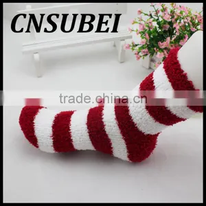 Womens Sleeping Polyester Warm Microfiber Bed Tube Socks thumbnail-1