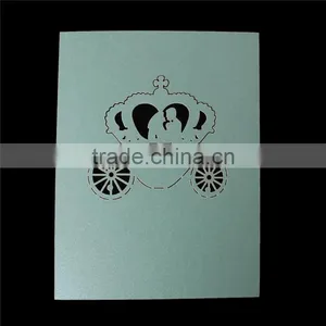 Paper Wedding Party Name Place Card Crown Mint Green thumbnail-2