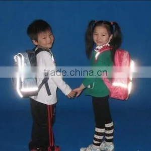 Colorful High Visibility Polyester Retro Reflective Fabric Piping Tape for Clothing thumbnail-2