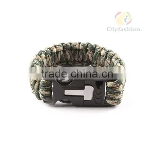 Custom Double Anchor Bracelet Paracord Outdoor Survival Bracelet Paracord, Handmade Bracelet PC6015-5 thumbnail-2