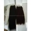 Water Curly Natural Straight Human No Malaysian Shedding Fade Hair Weave Thick Yaki Straight thumbnail-2