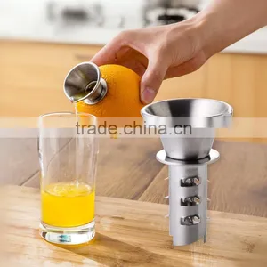 Stainless Steel Lemon Juicer Hand Lemon Squeezer Machine thumbnail-2