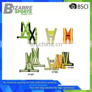 Customized Yellow Green Reflective Safety Vest thumbnail-4