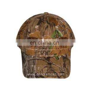 Custom Camo Baseball Cap 100% Cotton Camo Color thumbnail-1