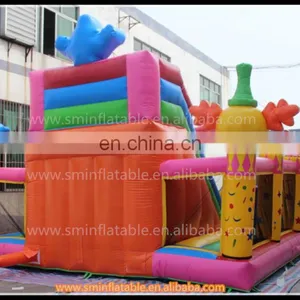 Hot! Inflatable Clown Theme Castle, Inflatable Clown Funcity, Amusement Park for Outdoor thumbnail-3