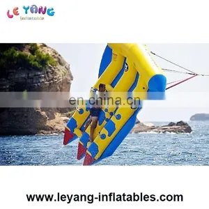 Inflatable Water Toys Flying Fish Floating Banana Boat for Sale thumbnail-2