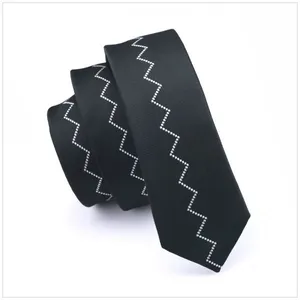 Double-brushed Dots Silk Woven Neckties Weave OEM ODM thumbnail-1