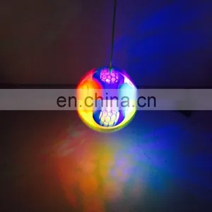 Magic Puzzle Assembled 12CM Flashing Light Glow Music Jumping Ball Promotion Toys EN71 thumbnail-2