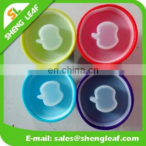 Silicone Kids Bowl With Translucent Suction Lid for Food thumbnail-1