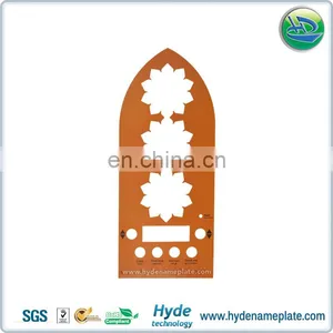 Printing PVC Label With 3MAdhesive And a Transparent Window For Panels thumbnail-1