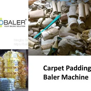 Carpet Padding Baler Machine thumbnail-1