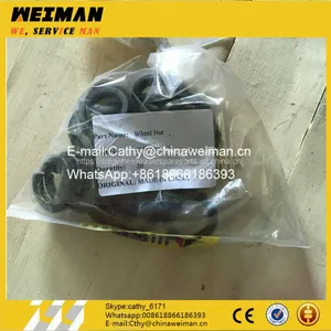 Genuine SDLG LG958L Wheel Loader Spare Parts 4015000030 Wheel Nut thumbnail-1