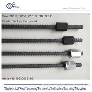 Coupling 30x100mm Tie Rod Scaffolding thumbnail-2