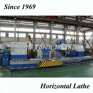 Wind Power Shaft Turning Heavy Duty Horizontal Lathe Machine thumbnail-3