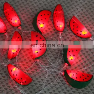 Cool And Refreshing Summer 2AA Battery Box Operated 10 LED Watermelon Fairy String Light For Wedding Party Home Decoration thumbnail-4