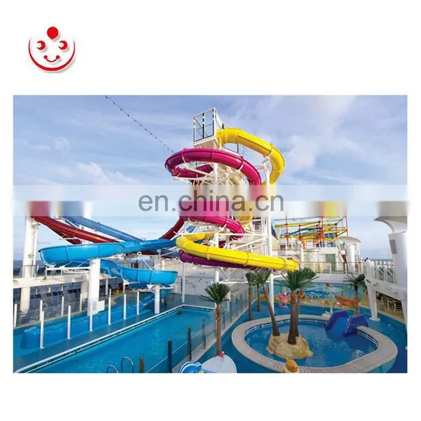 Extra Long Water Park Fiberglass Tubes Slide for Sale photo-5