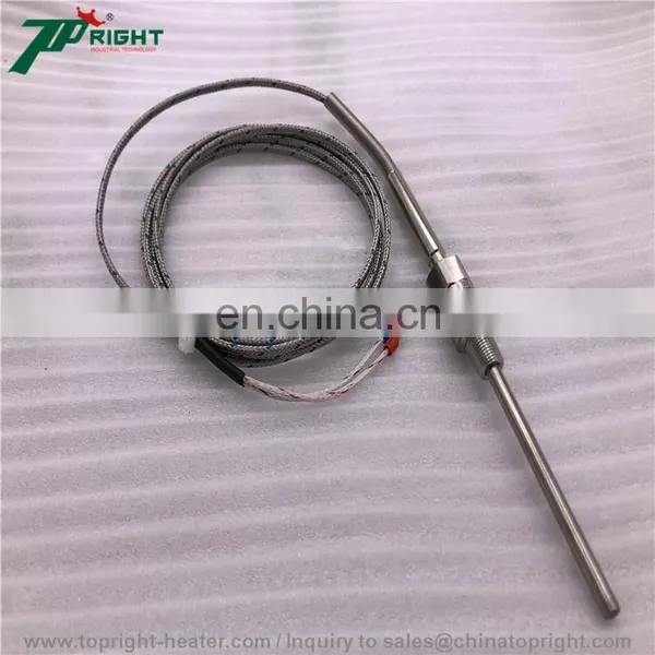 Thermocouple K Type With Corrugated Hose Lead Cable Length in 500/1000/1500mm photo-5