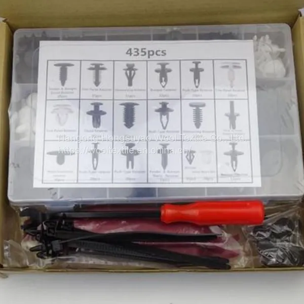 435Pcs Car Push Retainer Clips&Auto Fasteners Assortment Clips Rivet Bumper Kit photo-4