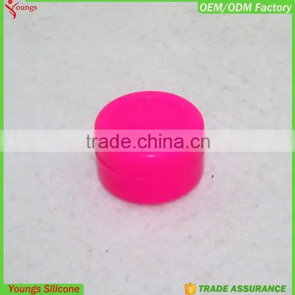 Eco-friendly Non Stick High Quality Customized Silicone Bho Oil Container Silicone Rubber Container for Concentrate Wax Oil photo-3