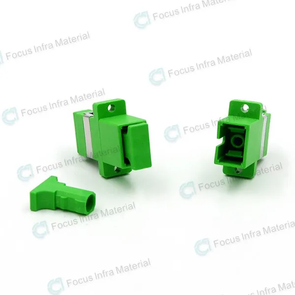 Fiber Optic Adapter SC APC SM SX Adapter Simplex Optical Fiber Adapter For Fttx photo-3