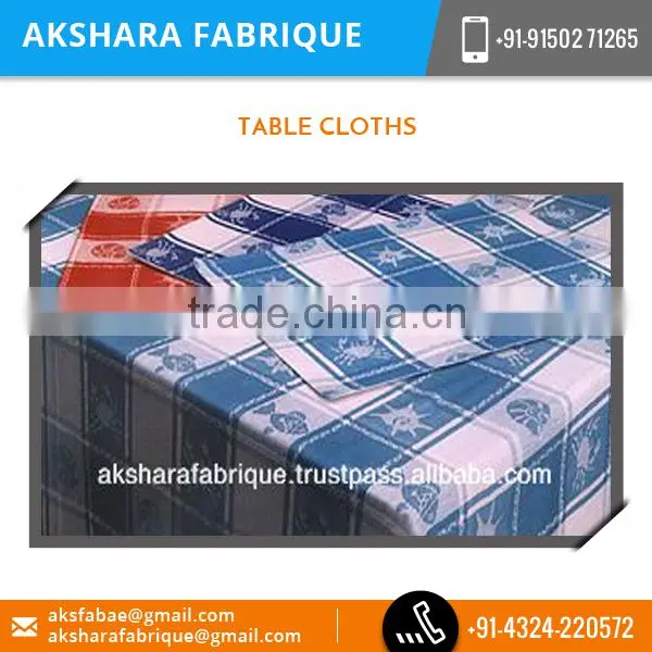 2016 New Fashion Cotton Table Cloth at Cheapest Price photo-3