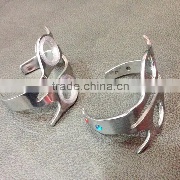 Barber Bracelet - Scissor Style Bracelet Crystal Decorated photo-2
