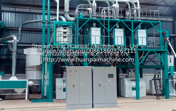 Wheat milling machine to make flour and semolina/ wheat processing machine
