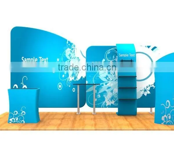 New Style Wholesale Portable Promotion Advertising Eye-catching Customized Exhibition Booth,Exhibit Booth Backwall photo-2