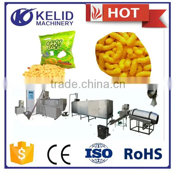 New Condition Full Automatic Corn Puff Making Machines Snack Food Equipment photo-6