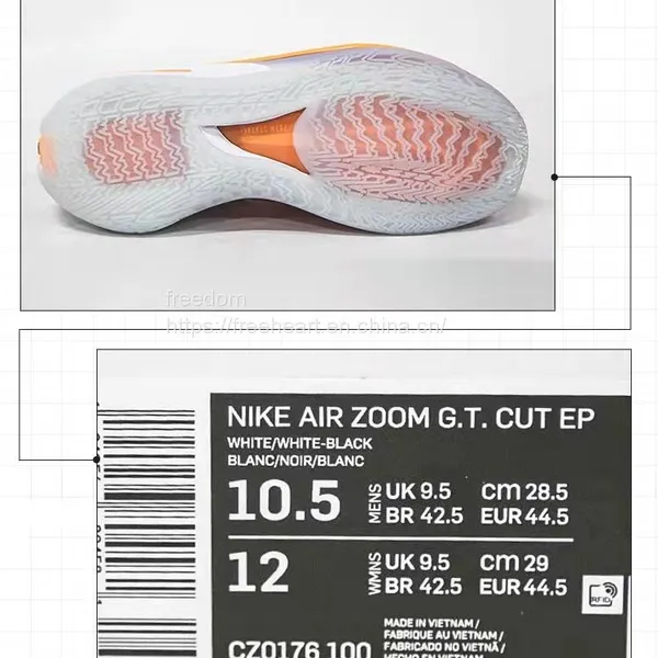 Nike Zoom gt Cut White Red Yellow