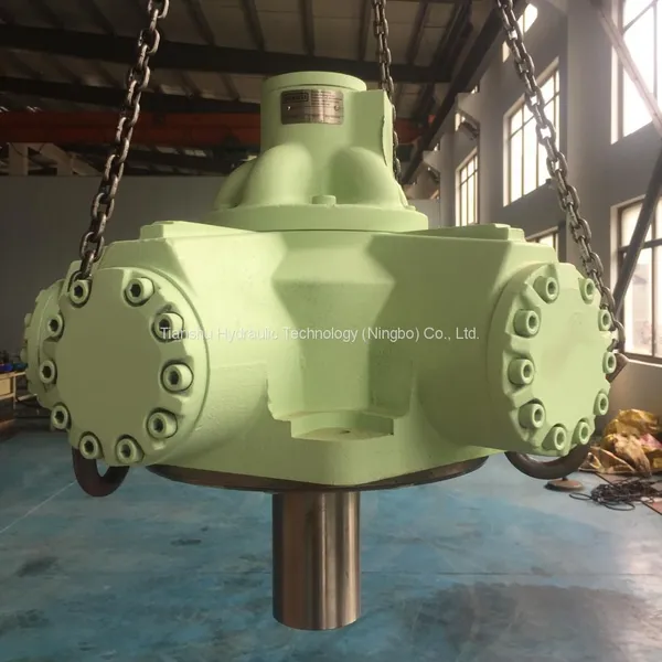 Tianshu Produce High Quality Staffa Radial Piston Kawasaki Hydraulic Motor for Injection Moulding Machine photo-3