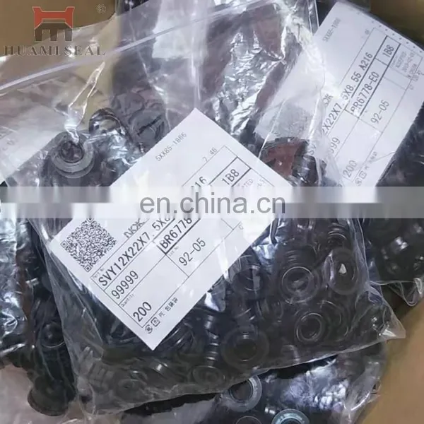 BR6778E Excavator Oil Seal PC200-7 PC200-8 Hydraulic Control Vale Lever Main Seal photo-5