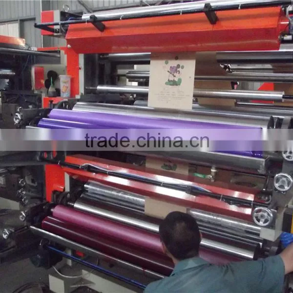 HAS VIDEO Cheap Price 2 4 6 Colors Flexographic Type Paper Bag Printing Machine For Food Bag,Bread Bag,Shopping Bag photo-6