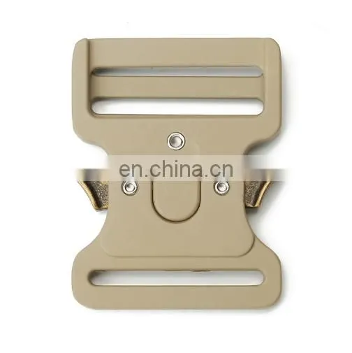 Hot Product Outdoor Buckle Custom Logo 50mm Metal Adjustable Tactical Belt Buckle for Military photo-3