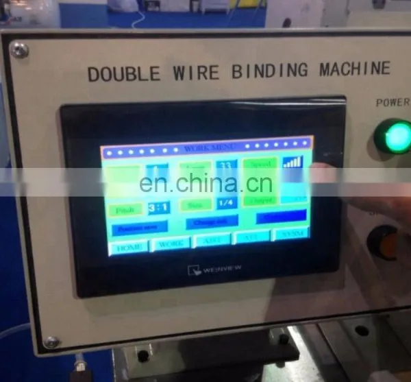 UT420 Automatic Double o Wire Binding and Hole Punching Machine for Calendar Notebook Album Book photo-4