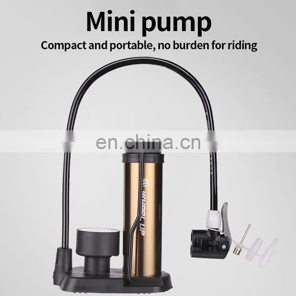 Foot Pump Mountain Bike Bicycle Electric Bicycle Pedal Air Pressure Gauge Air Pump Pump photo-2