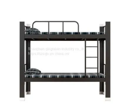 Bunk bed with iron frame