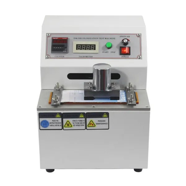 ASTM D5264 Ink Rub Abrasion Tester Ink Rub Resistance Test Machine Paper Friction Testing Equipment