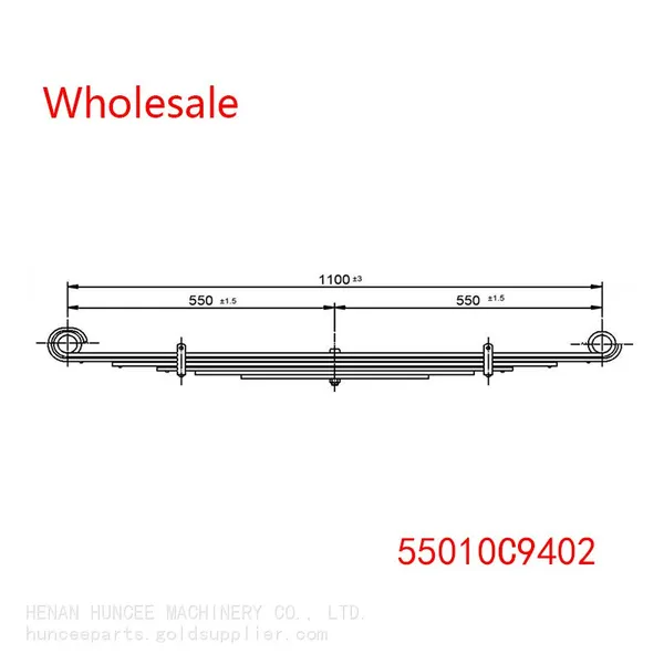 55010C9402 For Nissan、Datsun Front Axle Spring Light Duty Vehicl Wholesale