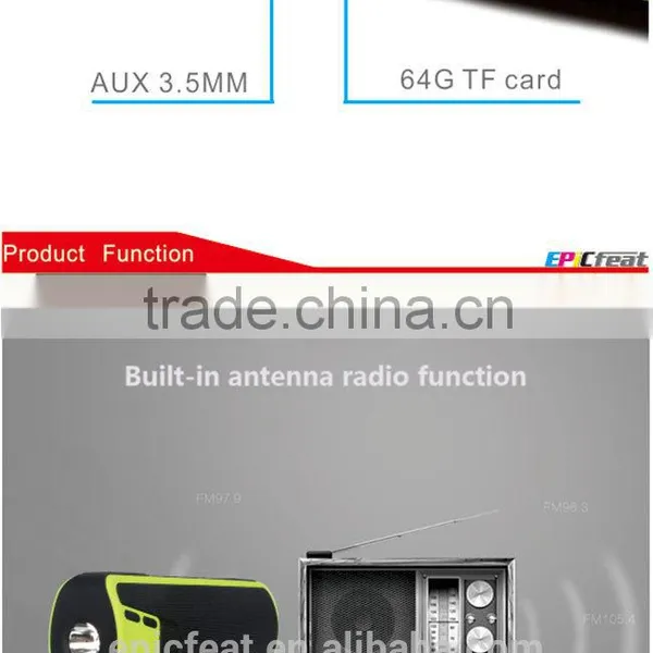Super Hot 2016 10W Blutooth Speaker,waterproof Speaker,powerbank Speaker photo-3