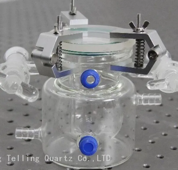 Quartz Glass Reactor in a Double Layer Photocatalytic Reactor With Uv Penetration photo-2