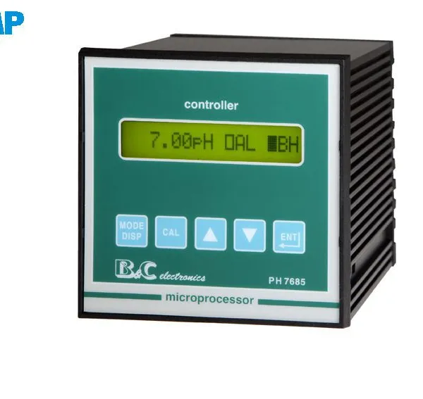 PH7685 PH/ORP Monitor With 2+1 Isolated Relays - Ideal for PLC/DCS Integration in Chemical Plants