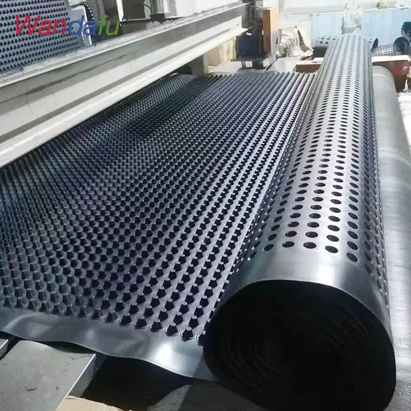 Wandafu Cost-effective Reservoir Airpoprt Artificial Lake Anti-seepage Plastic Drainage Board photo-3